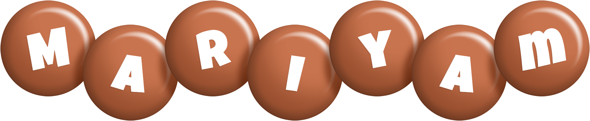 Mariyam candy-brown logo