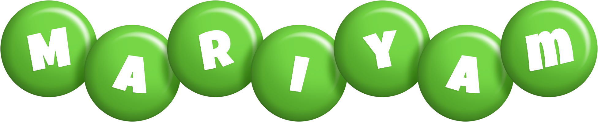 Mariyam candy-green logo