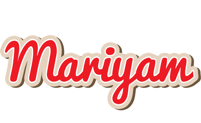 Mariyam chocolate logo