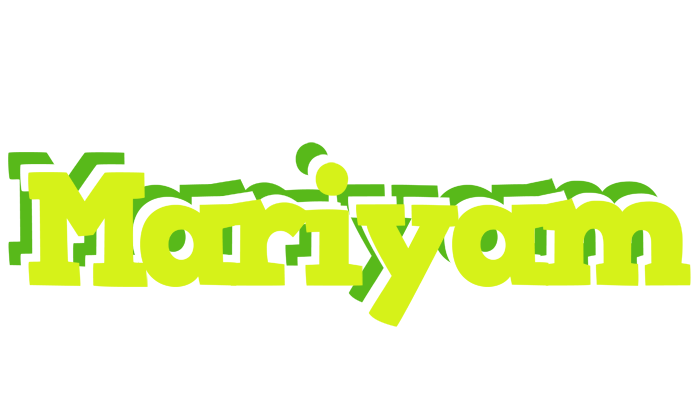 Mariyam citrus logo