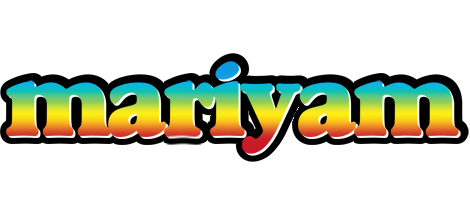 Mariyam color logo