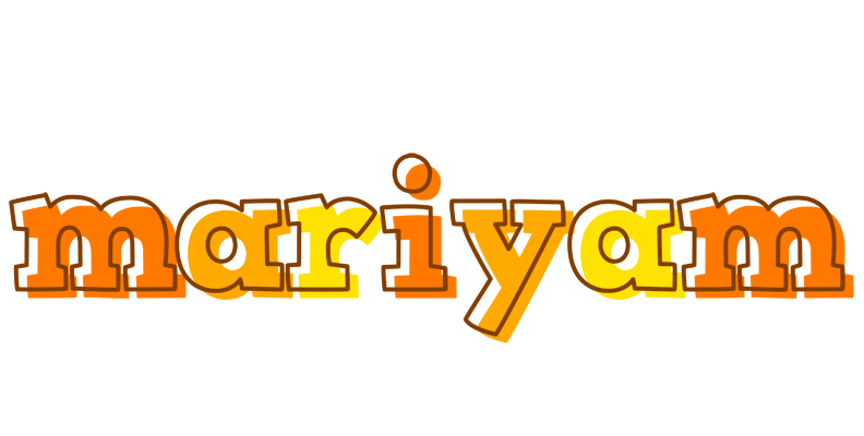Mariyam desert logo