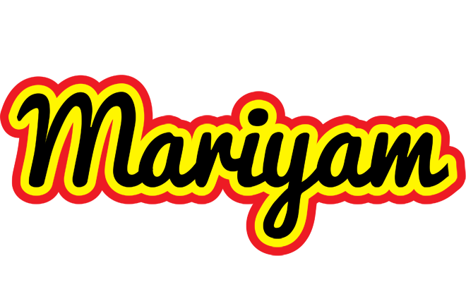 Mariyam flaming logo