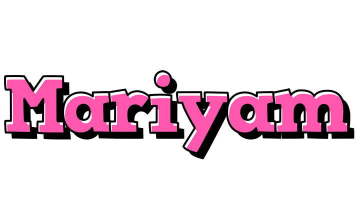 Mariyam girlish logo