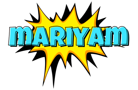 Mariyam indycar logo