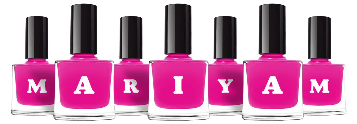 Mariyam nails logo