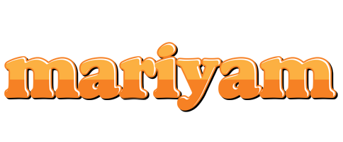 Mariyam orange logo