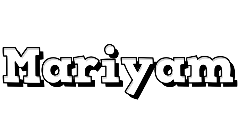 Mariyam snowing logo
