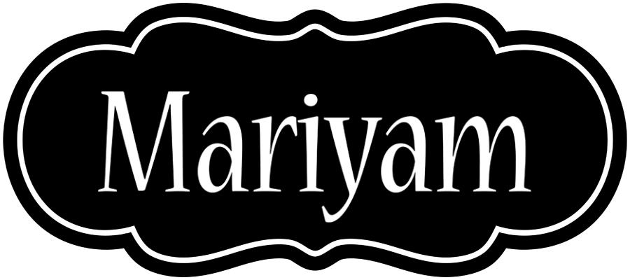 Mariyam welcome logo