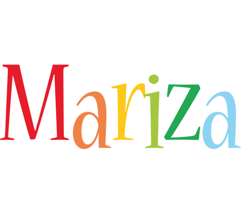 Mariza birthday logo