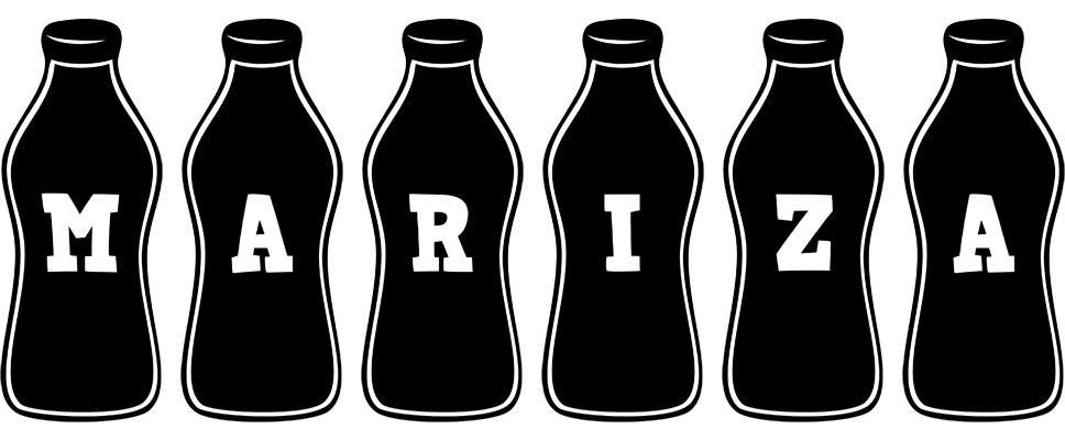 Mariza bottle logo
