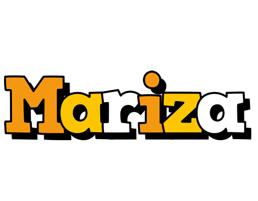 Mariza cartoon logo