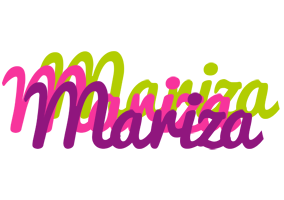 Mariza flowers logo