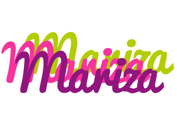 Mariza flowers logo
