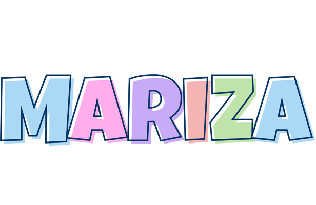 Mariza pastel logo