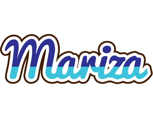 Mariza raining logo