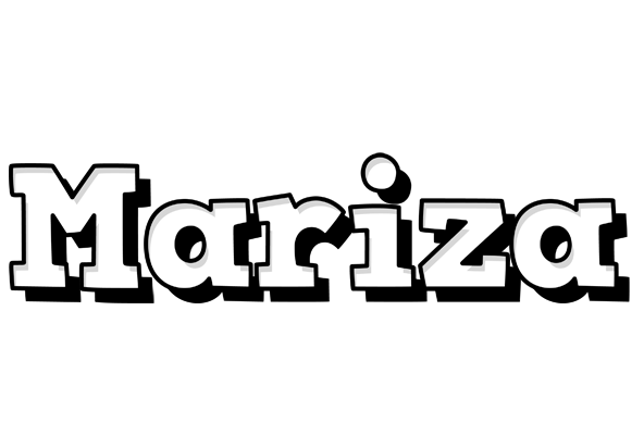 Mariza snowing logo