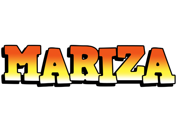 Mariza sunset logo