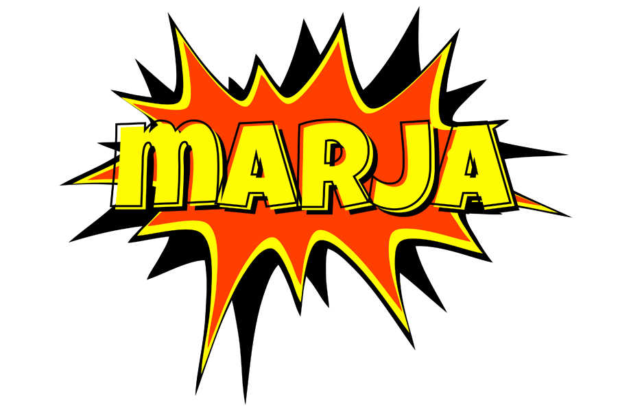 Marja bazinga logo