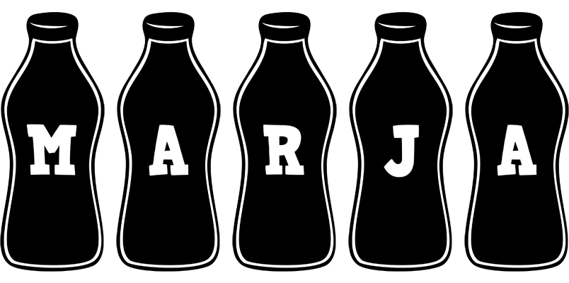 Marja bottle logo