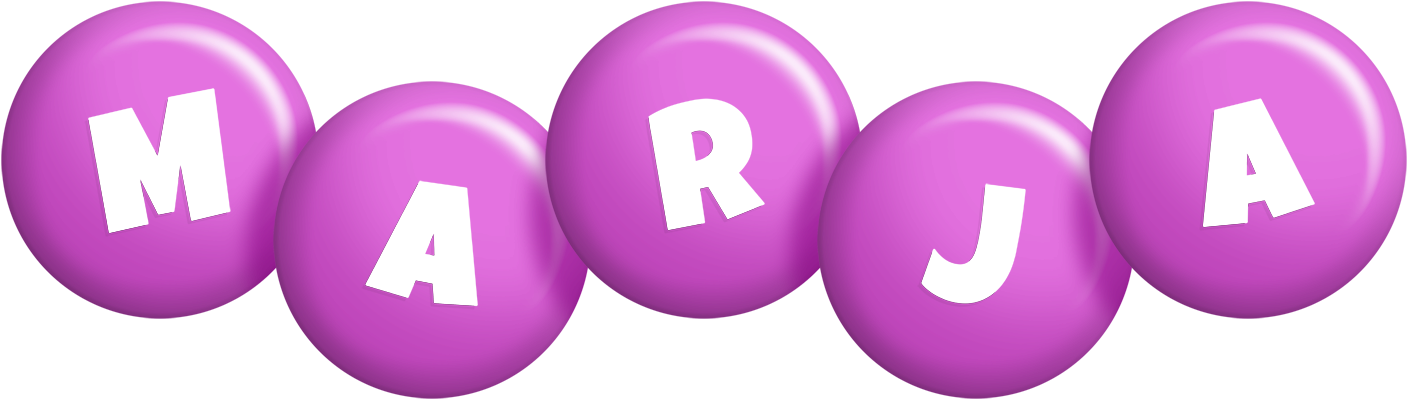Marja candy-purple logo