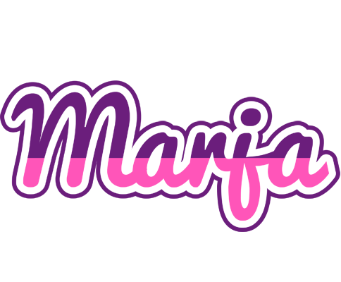 Marja cheerful logo