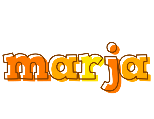 Marja desert logo