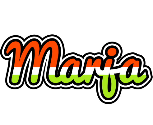 Marja exotic logo