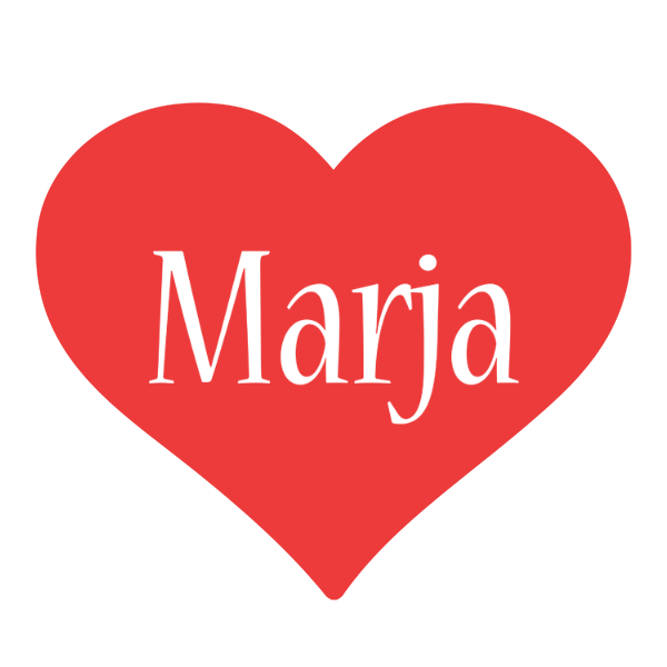 Marja love logo