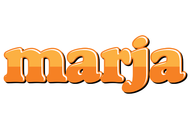 Marja orange logo