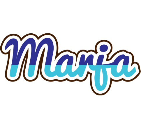 Marja raining logo