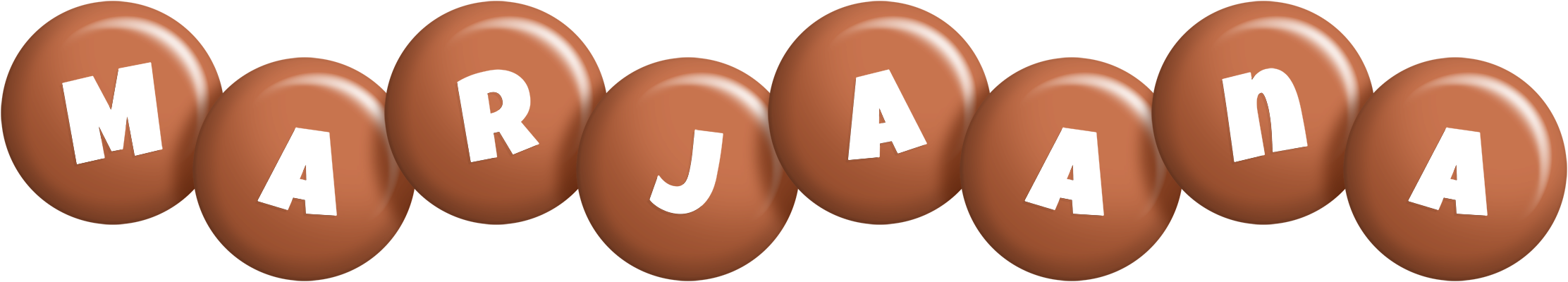 Marjaana candy-brown logo