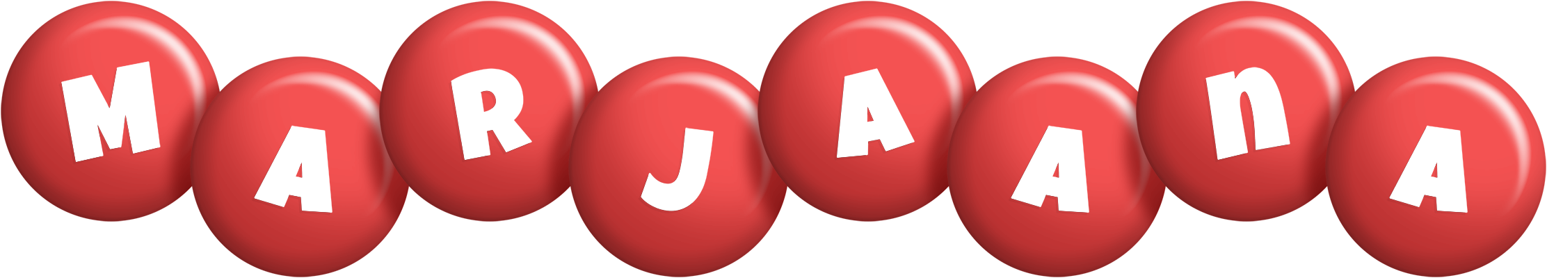 Marjaana candy-red logo