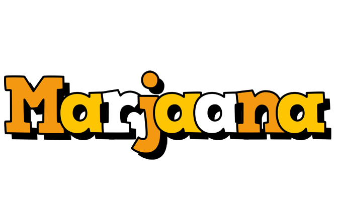 Marjaana cartoon logo