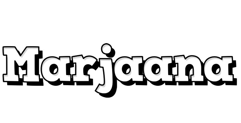 Marjaana snowing logo