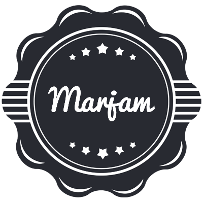 Marjam badge logo