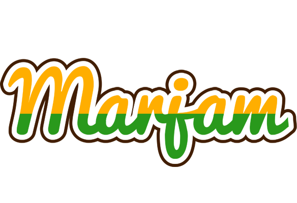 Marjam banana logo