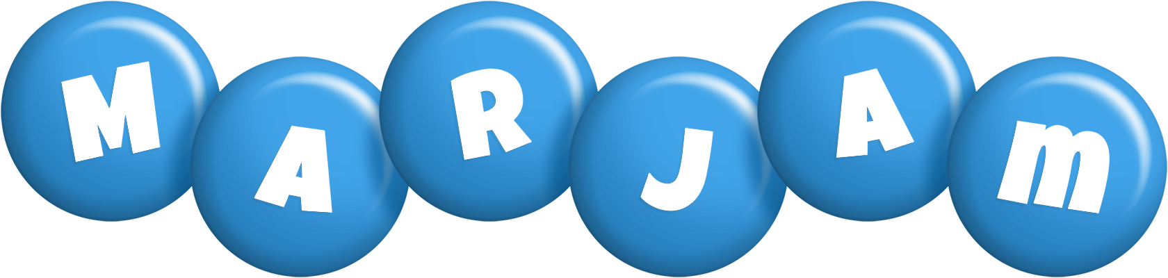 Marjam candy-blue logo