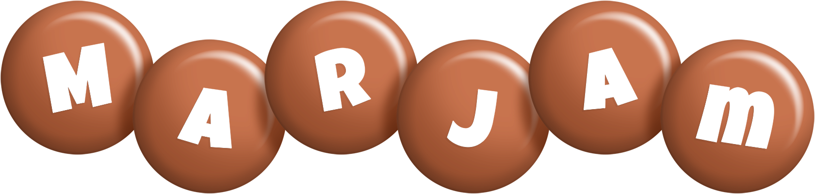 Marjam candy-brown logo