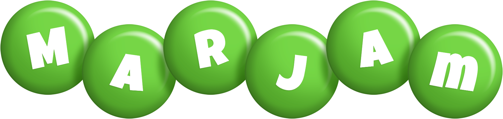 Marjam candy-green logo