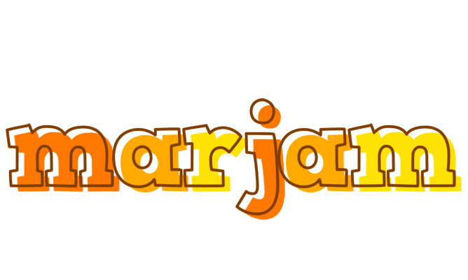 Marjam desert logo