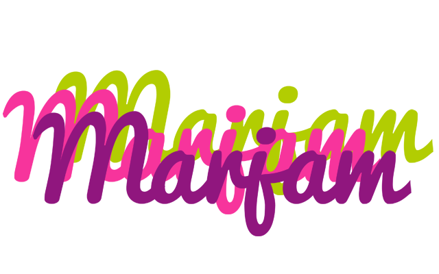 Marjam flowers logo