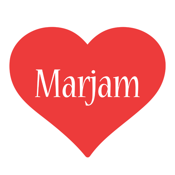 Marjam love logo