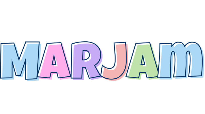 Marjam pastel logo