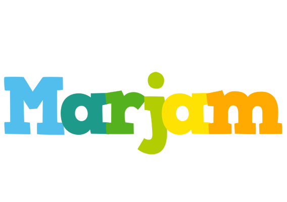 Marjam rainbows logo