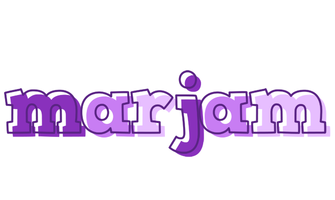 Marjam sensual logo