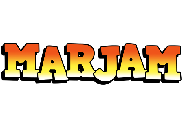 Marjam sunset logo