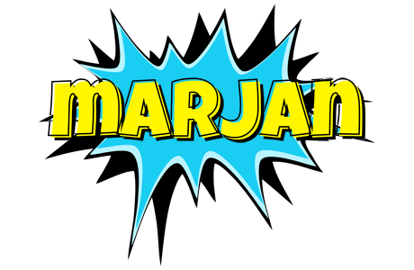 Marjan amazing logo