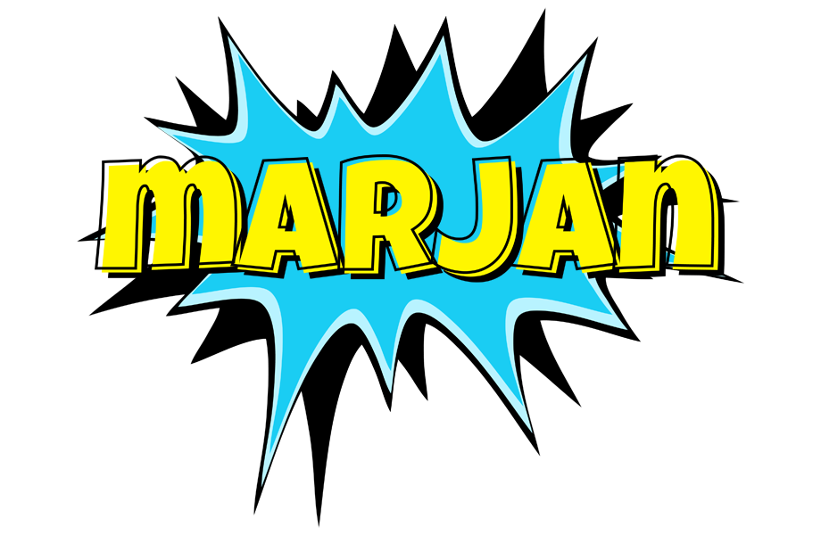 Marjan amazing logo