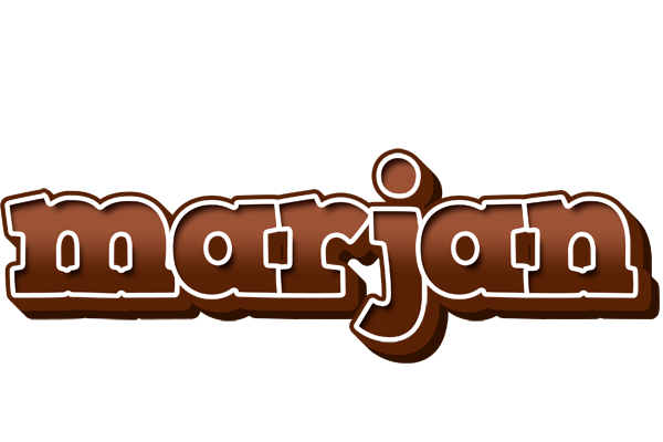 Marjan brownie logo